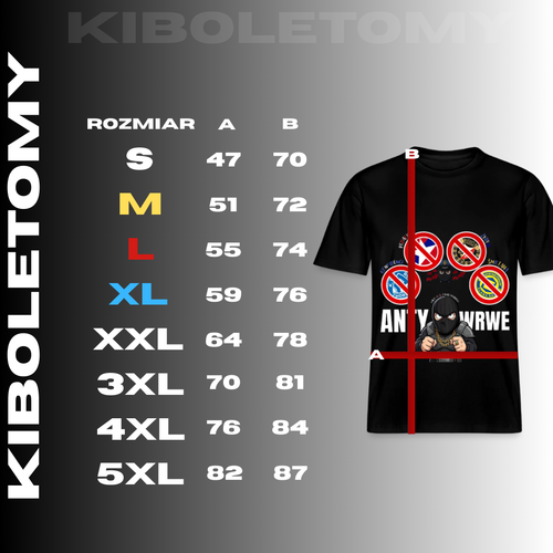 Koszulka ANTY WRWE Policja Koalicja