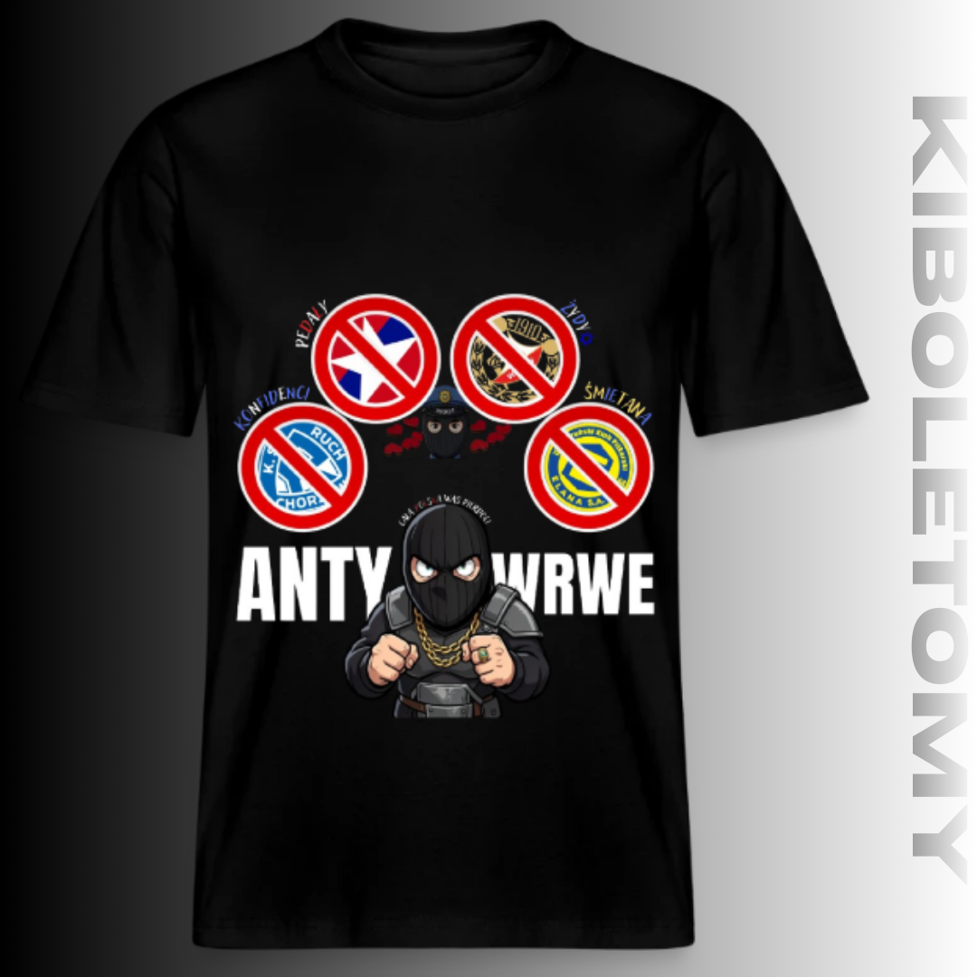 Koszulka ANTY WRWE Policja Koalicja